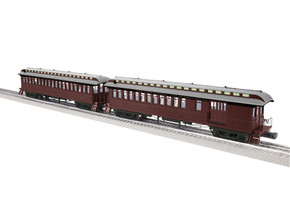 New York Central Wood Combine/Coach 2-Pack